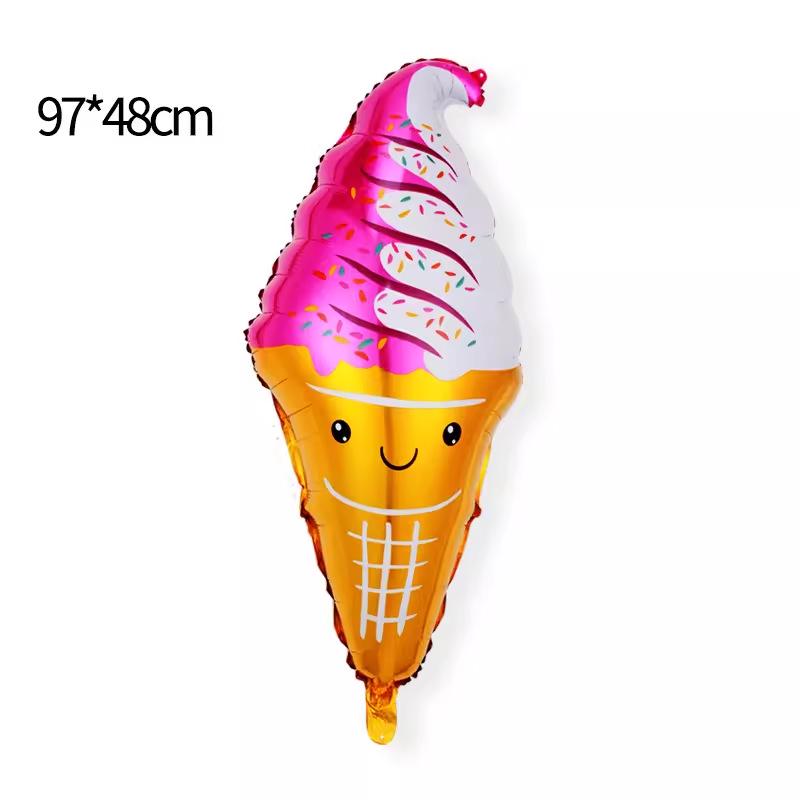 Ice Cream Cone Popsicle Balloon - Summer Party Decoration
