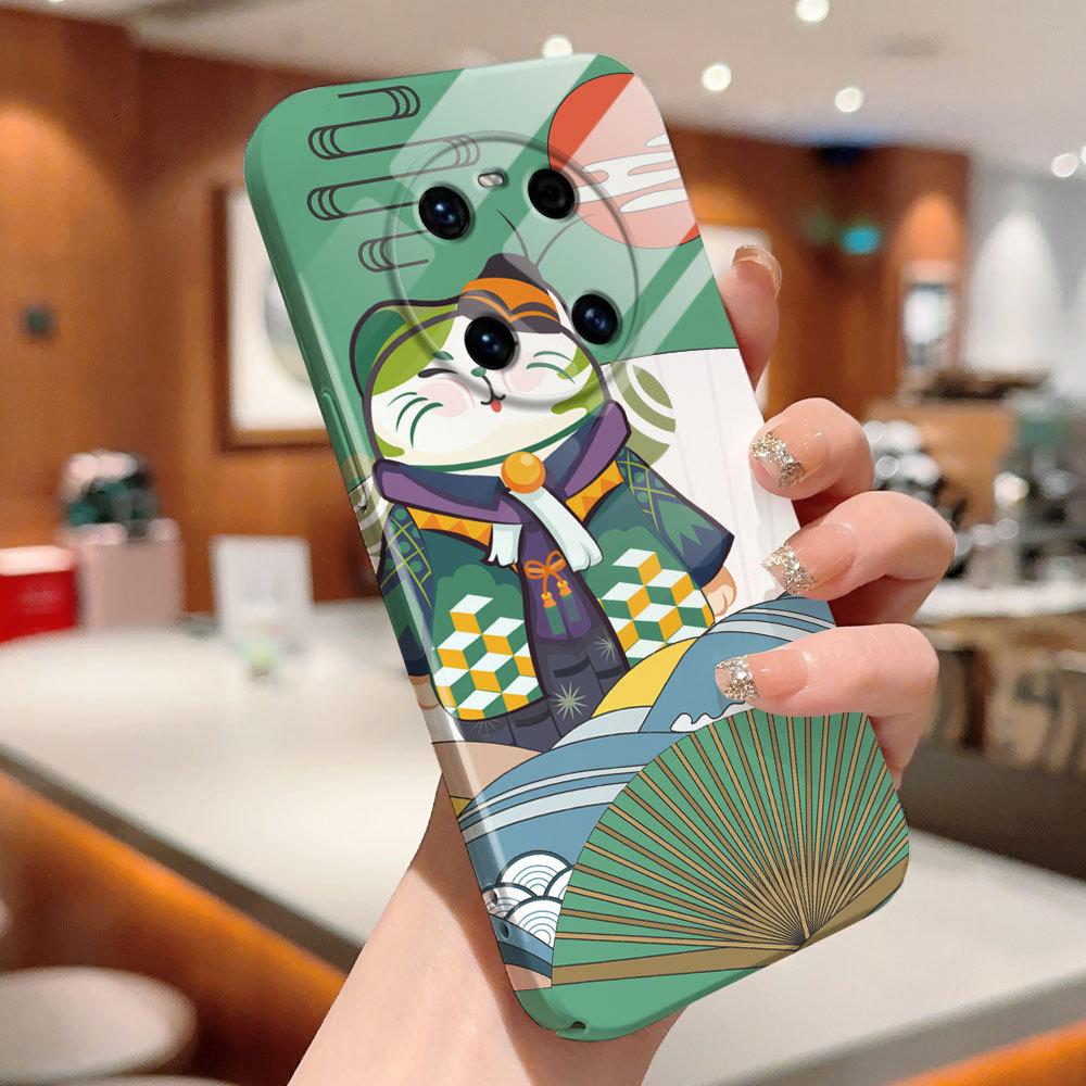 All-inclusive Film Phone Case Cartoon Fashion Design Hard Shell Full Cover Camera Protection Case for iPhone Huawei Honor Vivo Google