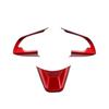FXETRNL Steering Wheel Button Decoration Frame Protective Cover for Suzuki