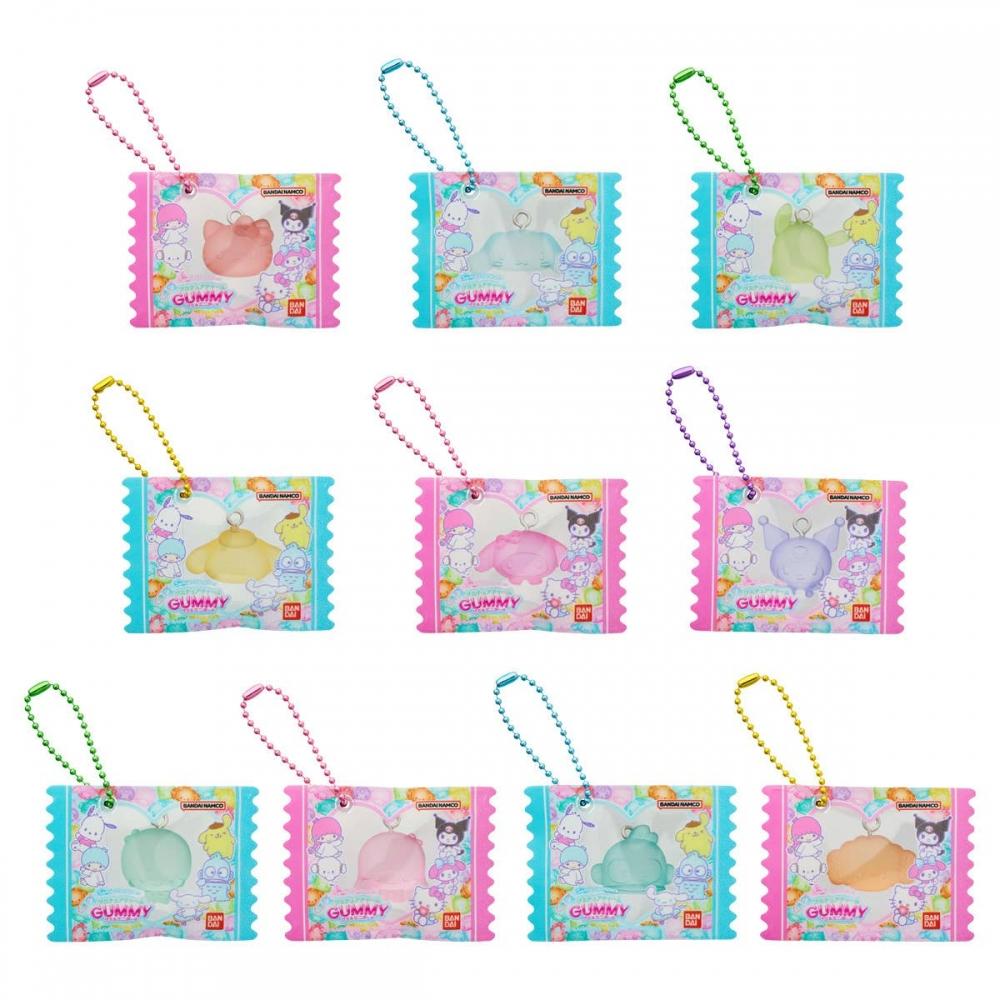 

Sanrio Characters Gummy Chua Charm Gummy Mini Pouch 1box 12pcs