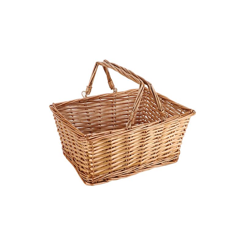 OLOEY Wicker Storage and Picnic Basket