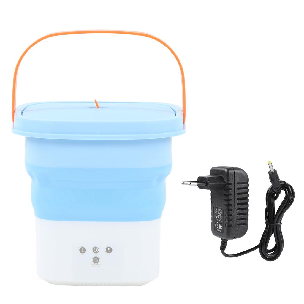 Portable Foldable Washing Machine Large Capacity Low Noise Mini Small Washer for Home 100‑240V