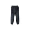 Anta Solid Color Loose Fit Cuffed Sports Pants Women bottoms Black 962227734-4