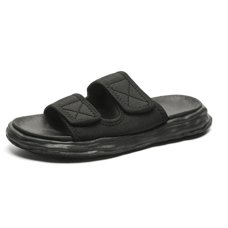 

2025 new men s cool slippers summer outdoor wear indoor and outdoor trend leisure youth home non-slip slippers men 39