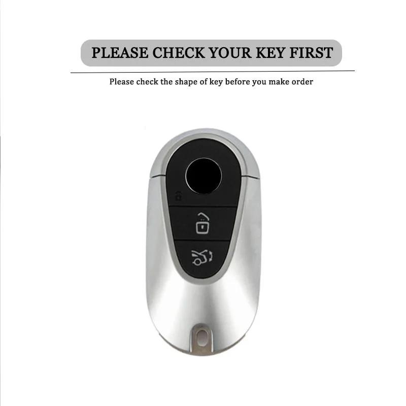 Soft Tpu Auto Key Fob Cover Case Fit For Mercedes Benz C S Class W206 W223 S350 C260 C300 S400 S450 S500 Key Fob Housing Protector