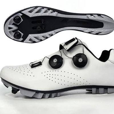 Jian Gong Men's Mountain Bike Clipless Cycling Shoes