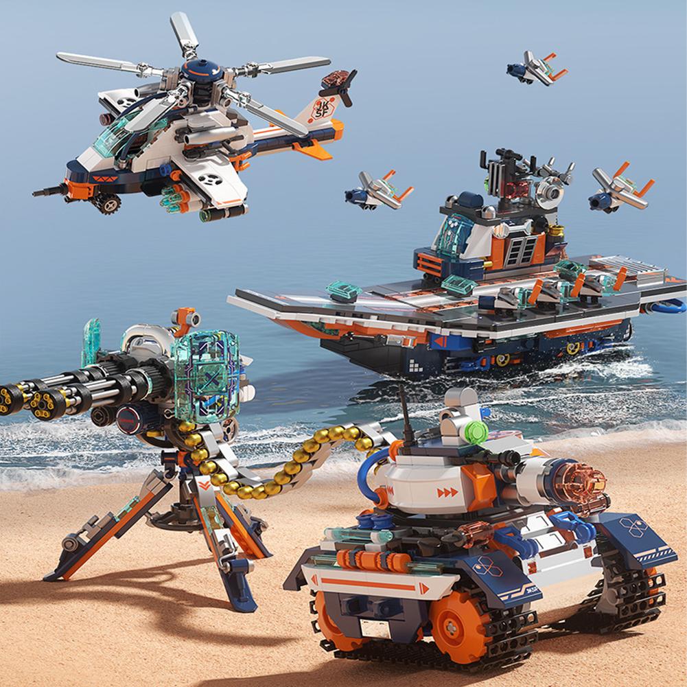 Flugzeuge Bausteine Für Kinder Panzer Hubschrauber Flugzeugträger Montagemodell Spielzeug Geburtstagsgeschenke Für Jungen Mädchen