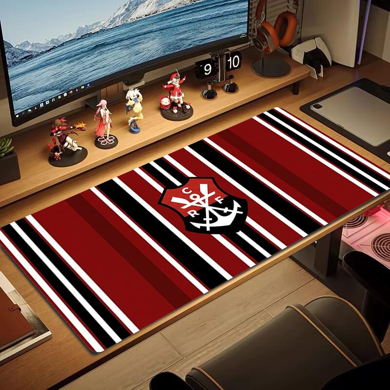 Clube de Regatas do Flamengo Mouse Pad Large Gaming Table Cushion Non-slip Laptop Tablet Big Mousepad XXL Mat Mini PC Playmat With Lock edge_XIA