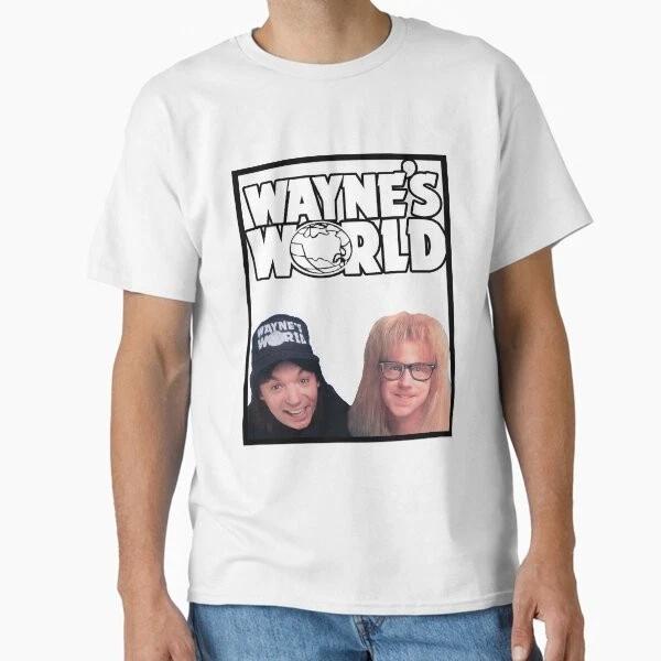 The Philosophy Of Waynes World Classic TShirt Made In UsaAus TShirt S2xl S