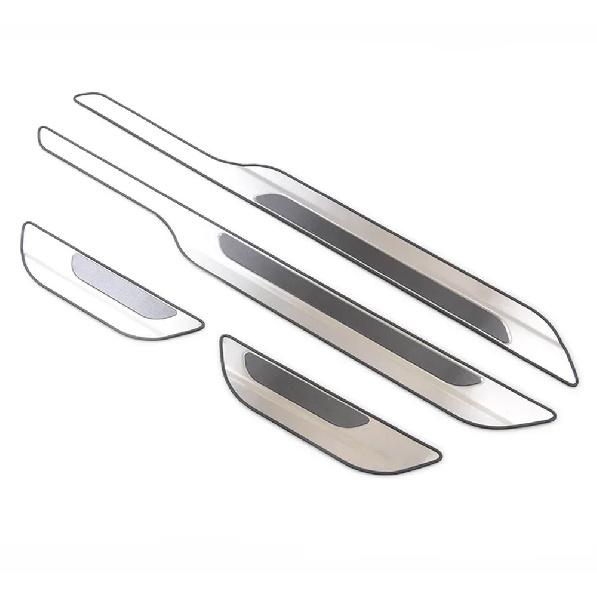 Door Sill Scuff Plate Cover Trim For Toyota Corolla -   2024 Steel Car Door Pedal Protector Guard Accessories