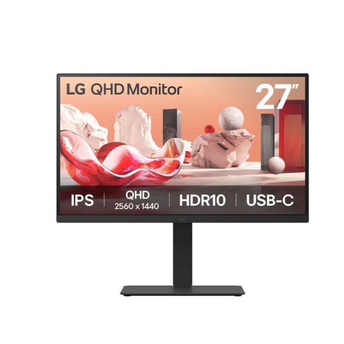 Monitor - LG - 27BA75QB-B.AEU - 27 palců - Černý - HDMI, DisplayPort