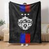 CSKA Moscow Print Flannel Blanket High Quality Warm Comfortable Cover for All Seasons Perfect for Gifts Home Decor
