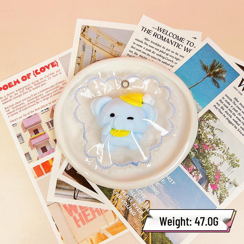 Силиконовый Крем Слайм Милая Игрушка-Сжималка для Снятия Стресса