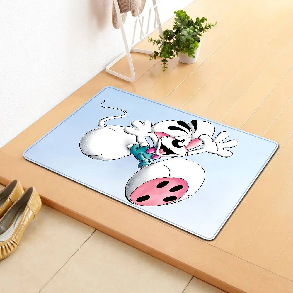 Tappetino da porta Diddl Cartone Animato Carino Lavabile Antiscivolo Tappeto per Area Soggiorno Divano Sedie Tappetino da ingresso Cucina Tappeto