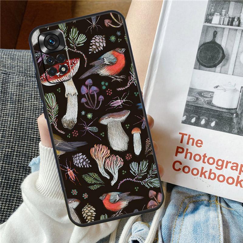 Trippy Mushroom For Xiaomi Redmi Note 13 9 10 11 12 14 15 Pro Plus Phone Case For Redmi 15 C 12C 13C 14C 10C