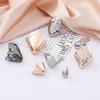 Metal Protective Head for High Heels Anti kick concealer Shoe Decoration Women Luxury Diamond Shoe tip Accessories 2Pcs
