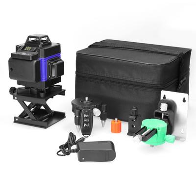 Multifunctional 4D 16 Lines Laser Level 3 Degrees  Selfleveling Machine USB Rechargeable Lithium Battery
