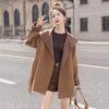 Women's Contrast Plaid Waist-Tie Trench Coat