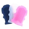 Hoge Schuimende Siliconen Badmassagehandschoenen Antislip Exfoliërende Lichaamsscrubber voor Douche Spa Huid Peeling in Huis