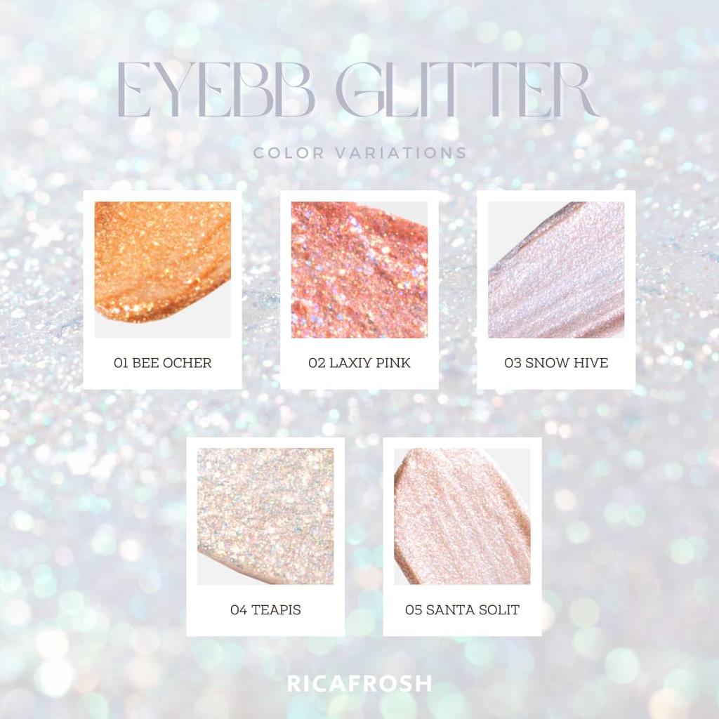 EYEBB GLITTER Long-lasting Glitter Eyeshadow (05 Santa Solitaire)