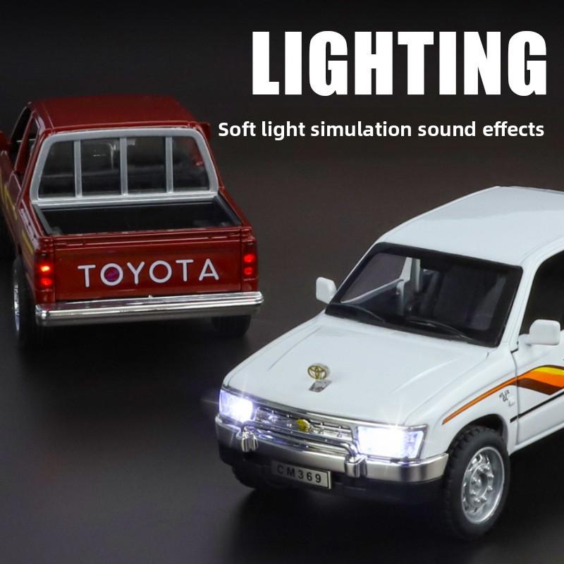 Model Car 132 Alloy Toy Vehicle With Light Sound Effect For Kids Gift Play And
