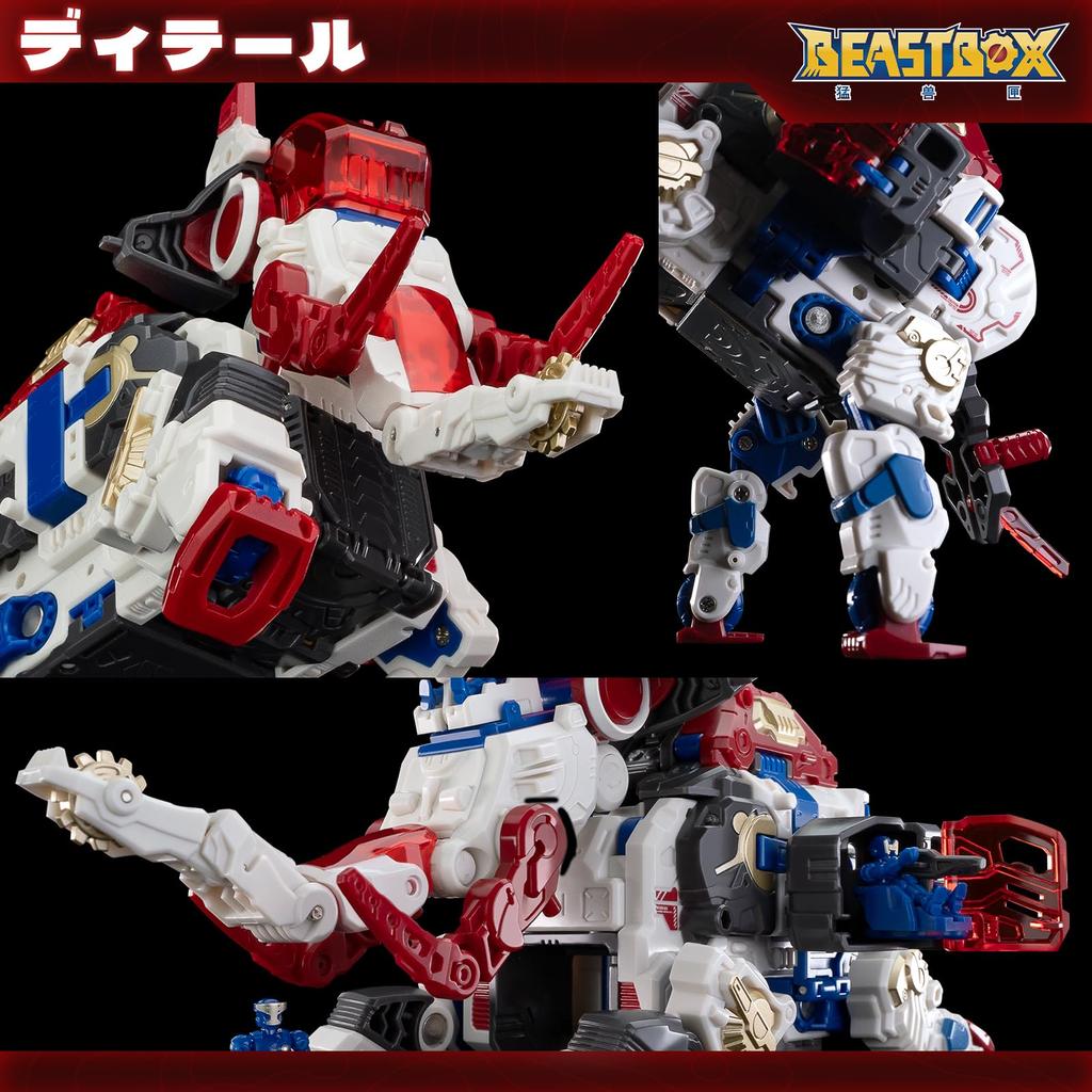 52TOYS BEASTBOX BB-74 SAFEZONE Transforming Figure - Three-stage transformation gimmick, transforming action figure, painted, highly articulated, mech