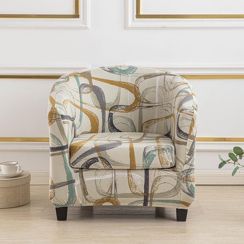 Vintage Sofa Cover Couch Chair Slipcover Tub Chair Covers for Armchair Slipcover, Furniture Protector for Living Room