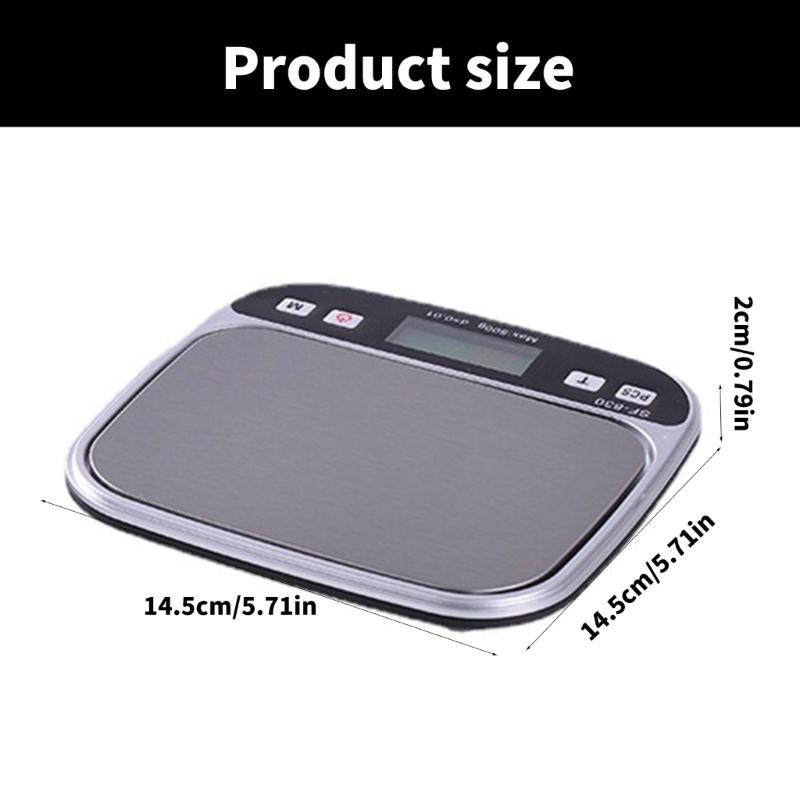 Multifunctional Digital Pocket Scale Small Digital Baking Scale Food Weighing Scale Suitable for Cooking and Crafting