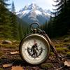 Precisions Metal Compasses with High and Low Temperature Resistance Portable Design for Camping Hiking Exploration