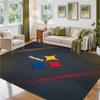 Pittsburgh Steelers Design Crystal Velvet Rug Soft Decorative Mat for Bedroom Entrance