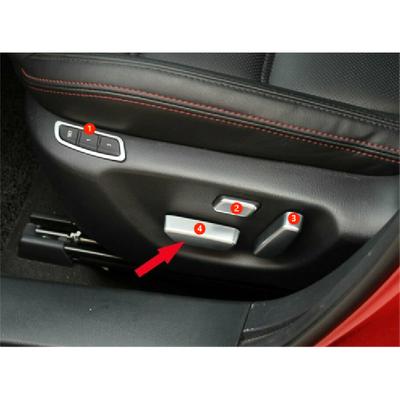 Matte Seat Adjustment Button Switch Lid Cover Trim For 2017- Mazda CX-5 CX5