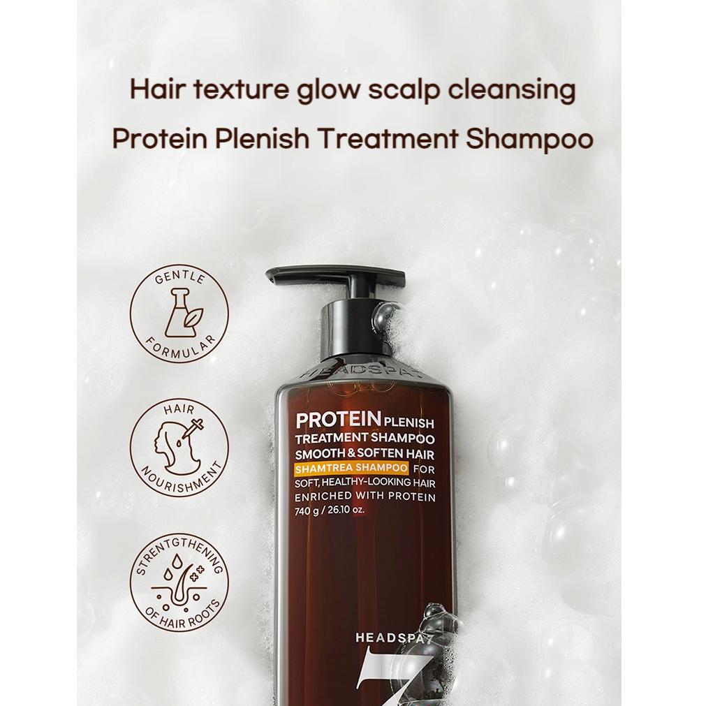 Headspa7 Protein Plenish Treatment Shampoo 740g
