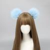 Plush Bear Ear Hair Clip Cosplay Costume Barrettes Party Headpiece Masquerades Maid Side Clip Animation Hair Accessories
