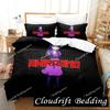 Hi Score Girl Anime Bedding Set Duvet Cover Bed Set Quilt Cover Pillowcase Comforter king Queen Size Boys Adult Bedding Set