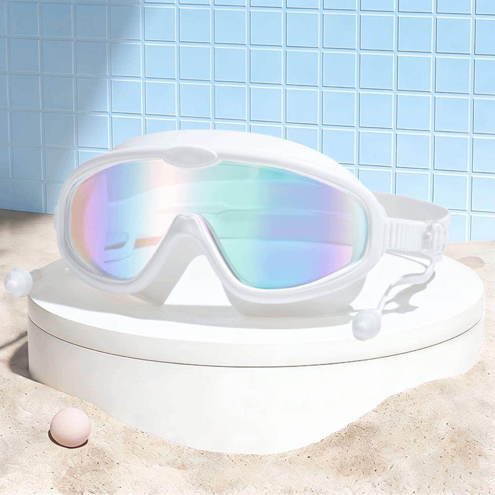 Wide View Big Frame Swim Goggles Anti-Fog Large Frame Swim Goggles Swimming Goggles Swimming