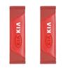 ALAZ2 Car Safety Belt Cover Pads Auto Leather Shoulder Cushion Accessories For KIA Rio 4 Ev3 ev6 Niro Stonic Sportage GT-Line Ceed K9