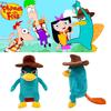 9.8in Perry The Platypus Plush Doll Soft Stuffed Animal Toy Kids Xmas Gift