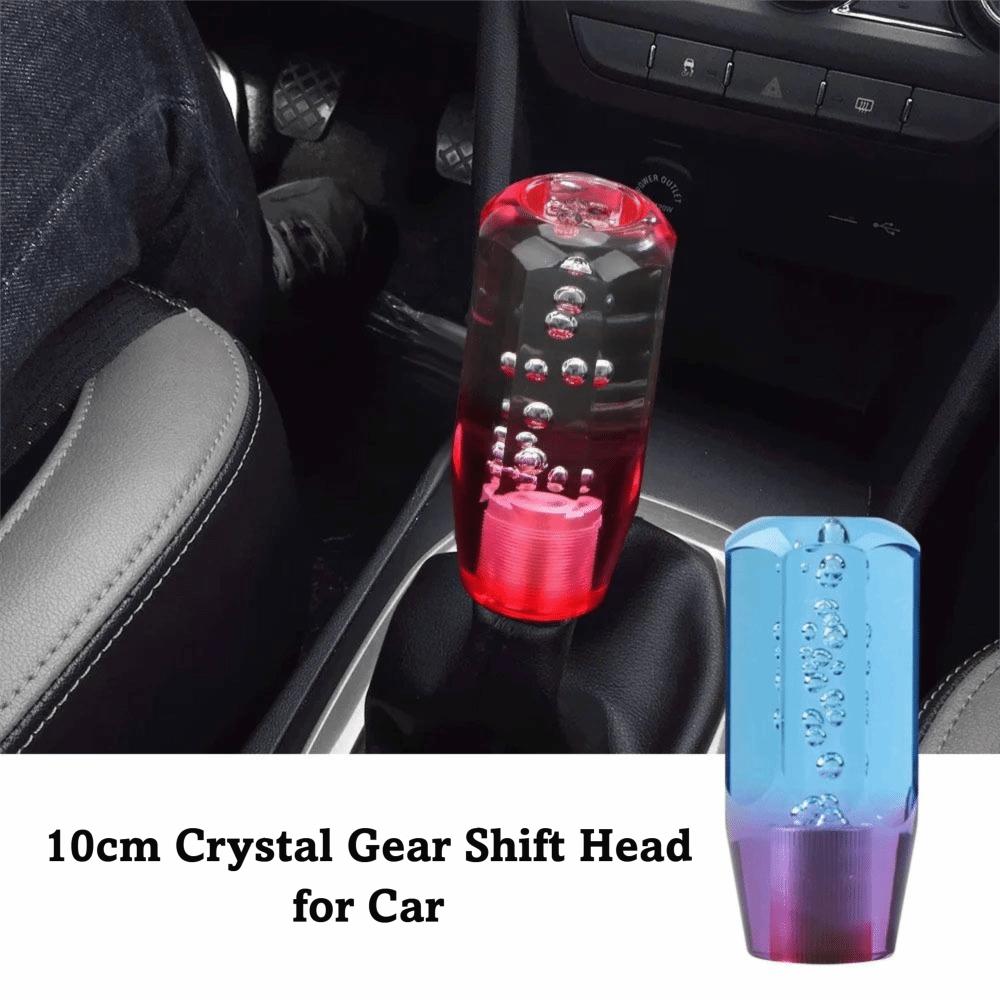 Transparent Bubble Gear Shift Knob Crystal Transparent Crystal Gear Knob  Manual Transmission