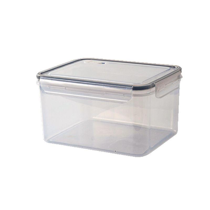 Transparent Large Capacity Kitchen Storage Box - Sealed for Fresh-Keeping Fruits, Vegetables, Meat & Dishes