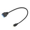 Extension Cable USB 3.1 Front Panel Header to USB 3.0 20Pin Cord for ASUS Motherboard