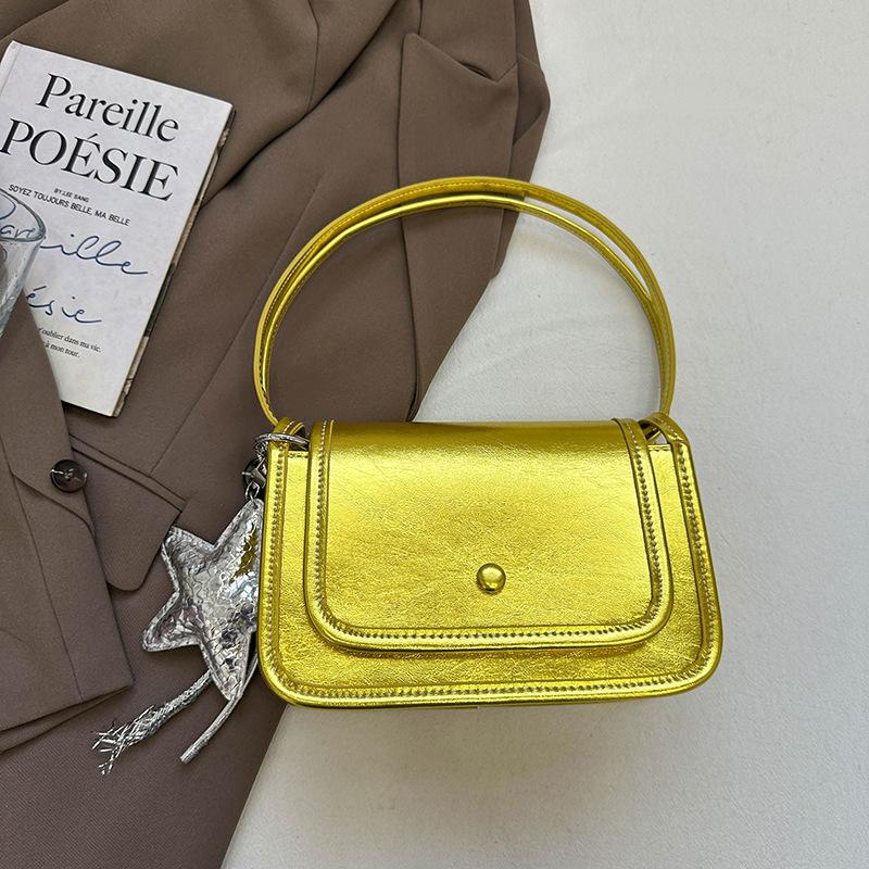 Modische, lässige, einfache und kleine quadratische Damenhandtasche, modische und stilvolle Single-Shoulder-Crossbody-Damenhandtasche