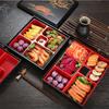 BEPAN Japanese Style Bento Box Lunch Boxes Rice Sushi Catering Portable Food Storage Container for Home Picnic Kitchen