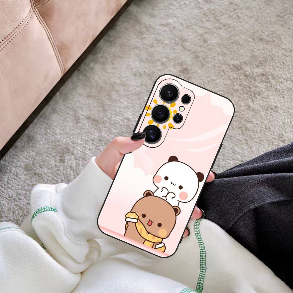 

BuBu And DuDu Phone Case For Samsung S 24 Fe 25 Ultra Plus 20 Lite 21 30 22 23 24 22 Ultra 5G Fundas Samsung S22 5G