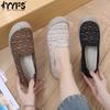 Shoes for Women 2025 Spring New Rural Style Fisherman Shoes Soft Bottom Non-slip Walking Shoes Comfortable Shoes