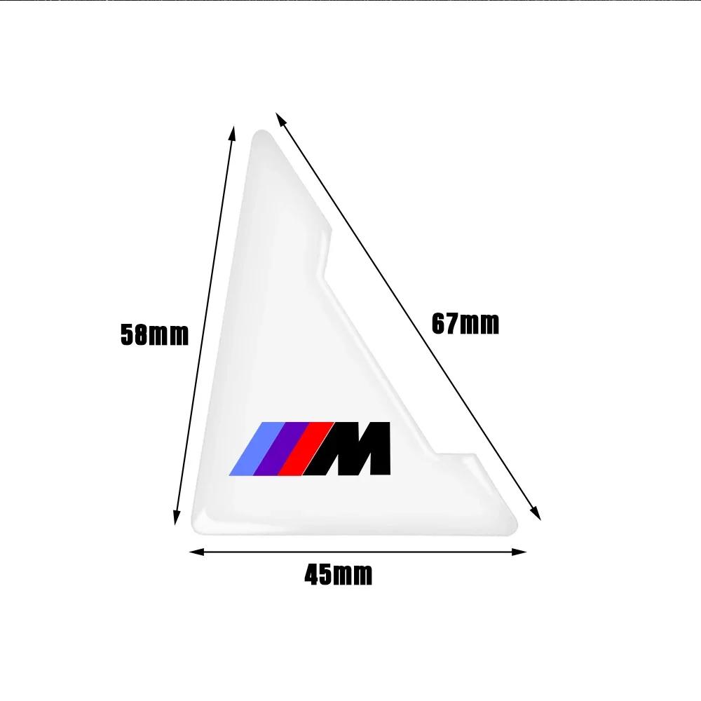 BAGC4 Car Sticker Car Door Corner Protection Covers Silicone Anti-collision Stickers For BMW M Performance E53 E60 E71 E87 E92 F10 F2