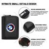 HZAU9 2025 Hots E60 Leather Emblem Car Key Case Keychain Zipper Key Case Bag For 50th BMW M M3 M5 M6 M2 E46 E90 E60 F10 F30 E39 E36 F2
