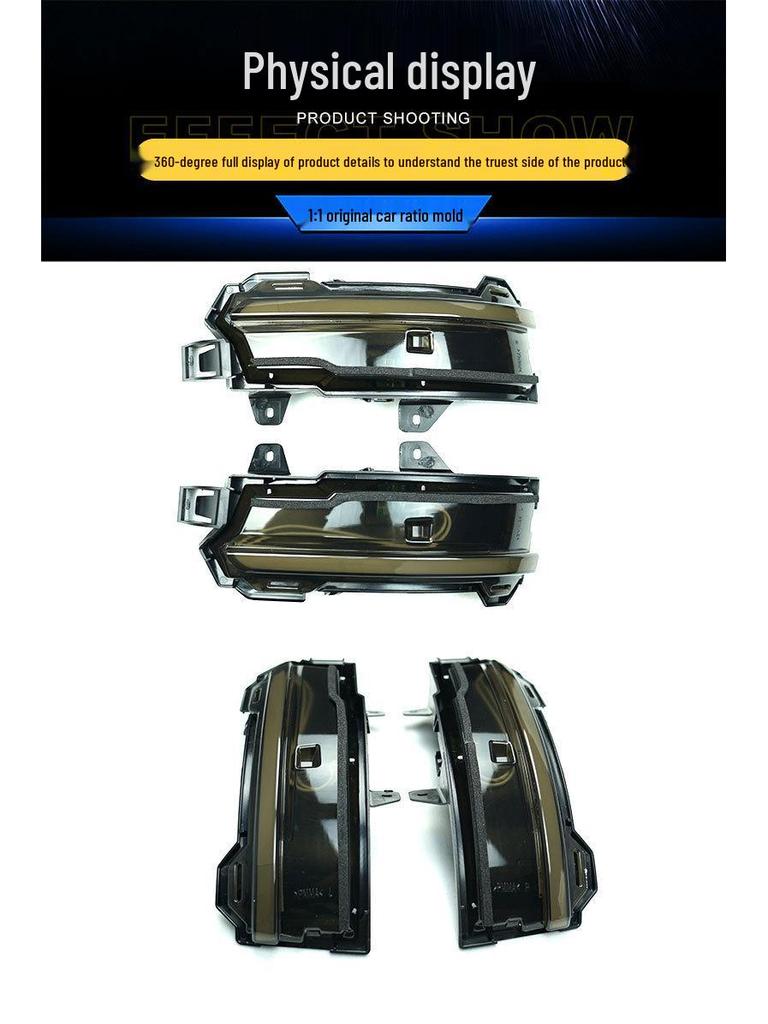 Land Rover Discovery Sport/Evoque Rearview Mirror Dynamic Blue DRL Sequential Turn Signal