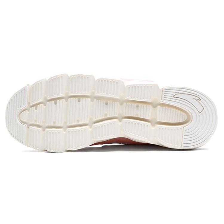 Anta Running Series Sports Non-Slip Wear-Resistant Low-Top Running Shoes Women Sneakers White Pink Green 122025529R-1