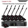 Xun'erwei ZG-720 Professional Wired Conference Microphone System (CN Version)
