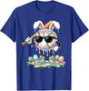 Funny Baseball Drip Bunny Vintage Easter Day Unisex T-Shirt